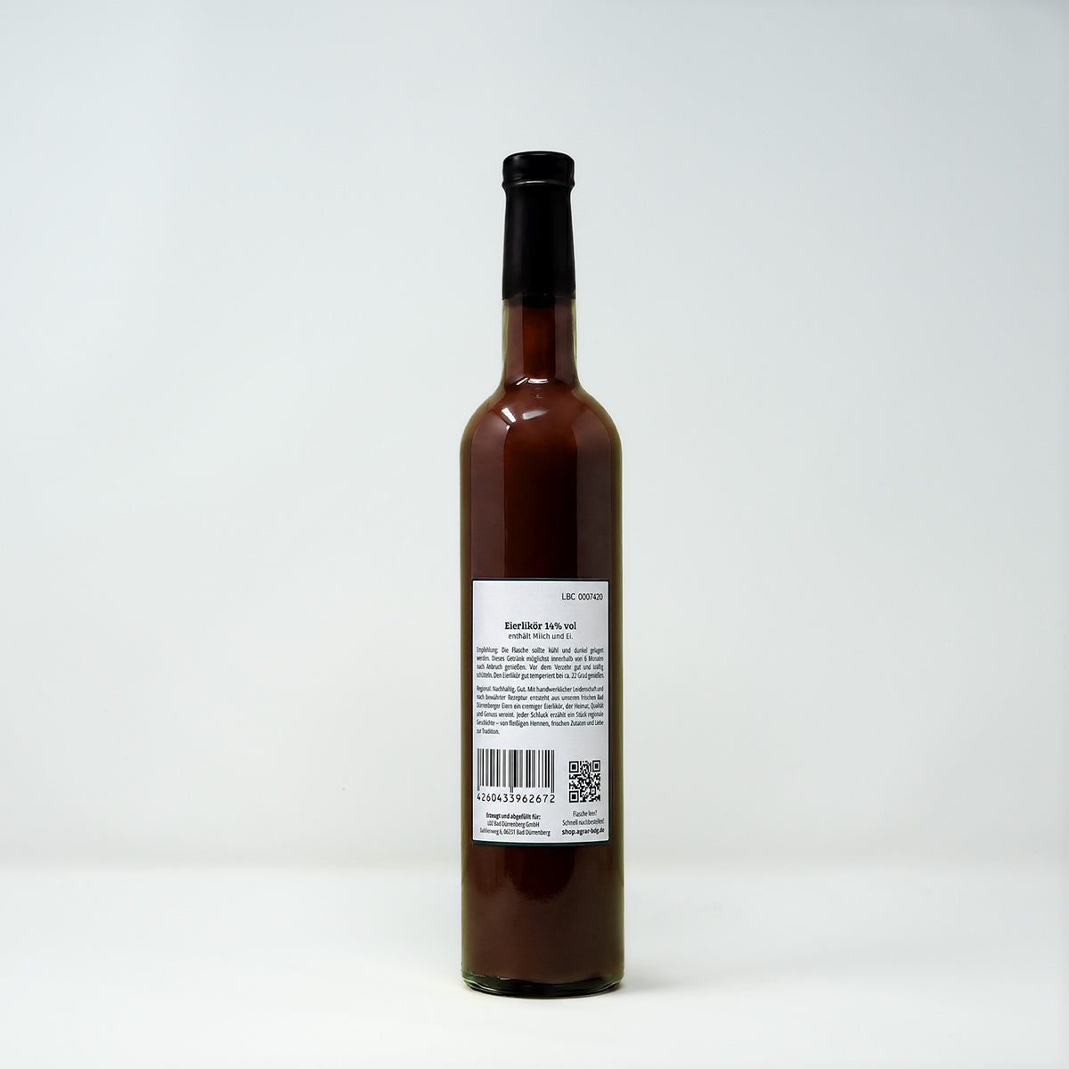 Schoko-Minze Eierlikör