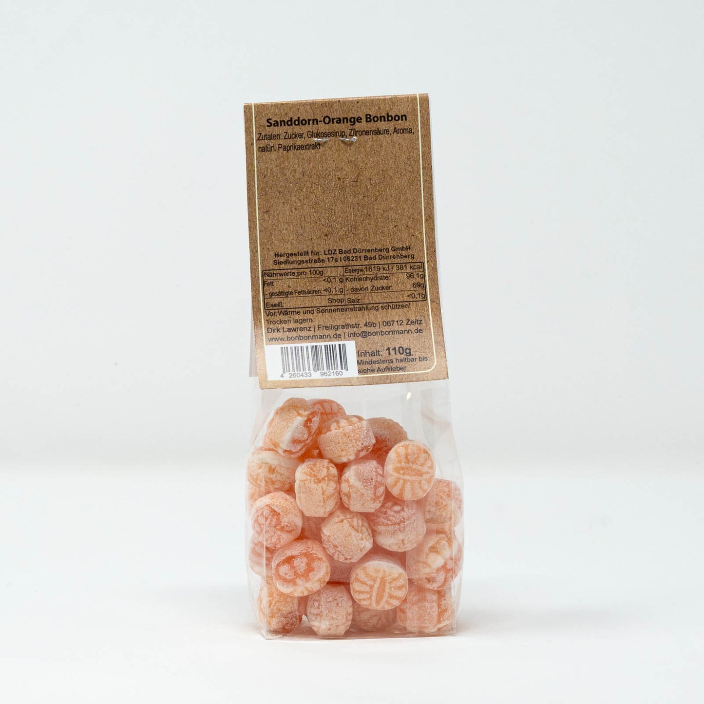 Sanddorn-Orange Bonbons